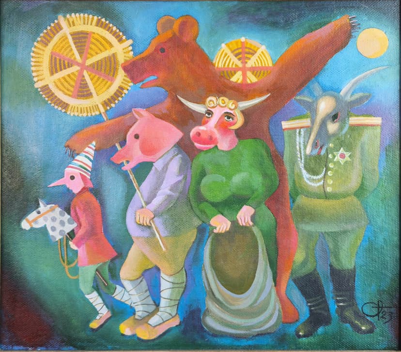 Колядки на Масленницу
